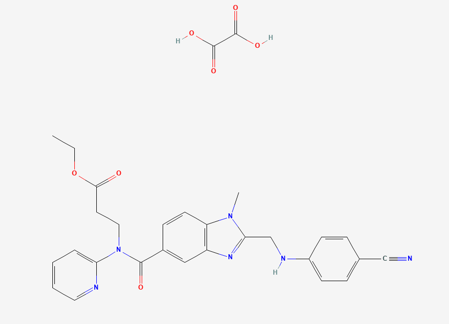Two-dimensional chemical structure of Dabigatran Impurity 135