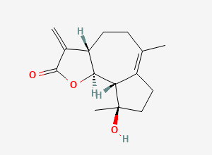 Two-dimensional chemical structure of Micheliolide