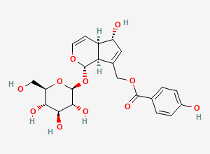 Two-dimensional chemical structure of Agnuside