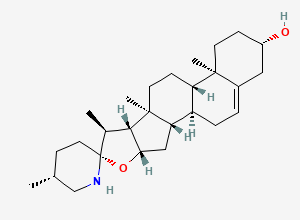 Two-dimensional chemical structure of Solasodine