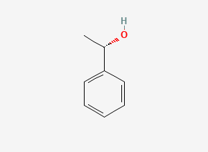 Two-dimensional chemical structure of 1-Phenylethanol, (S)-