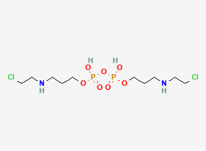 Two-dimensional chemical structure of Ifosfamide EP Impurity B, CAS 241482-18-8
