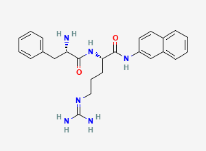 Two-dimensional chemical structure of Phenylalanine Arginine Beta-Naphthylamide