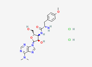 Two-dimensional chemical structure of Puromycin Hydrochloride