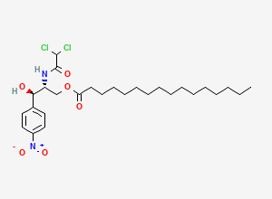 Two-dimensional chemical structure of Chloramphenicol Palmitate