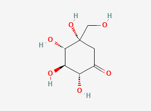 Two-dimensional chemical structure of Valiolone