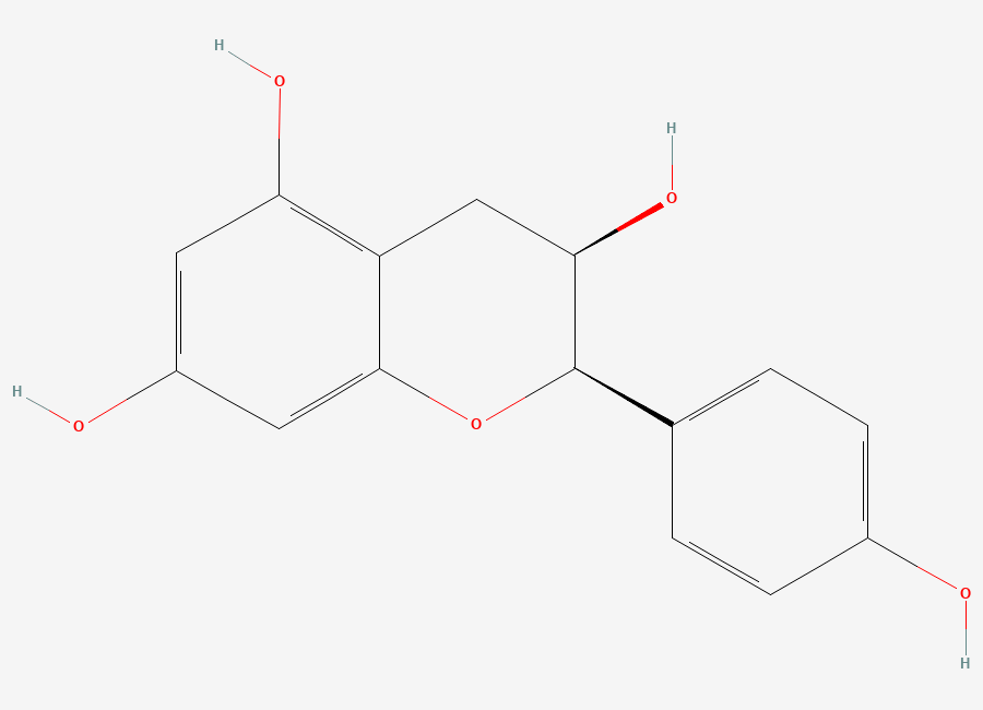Two-dimensional chemical structure of (-)-Epiafzelechin