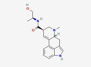 Two-dimensional chemical structure of Methylergometrine EP Impurity D, CAS 60-79-7