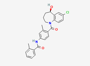 Two-dimensional chemical structure of Samsca