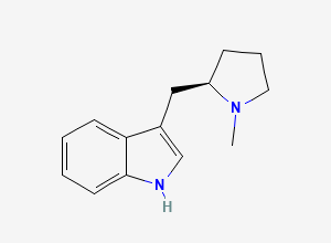 Two-dimensional chemical structure of Eletriptan Impurity A, CAS 143322-55-8