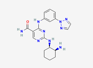 Two-dimensional chemical structure of P505-15