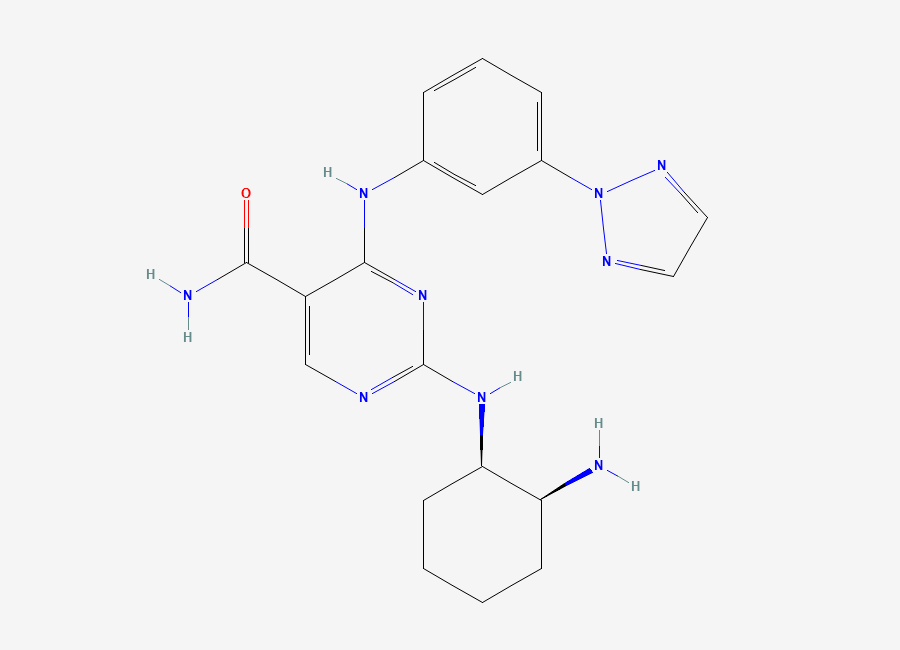 Two-dimensional chemical structure of P505-15