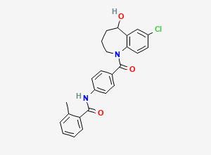 Two-dimensional chemical structure of XJK4P8T4PN, CAS 150683-27-5