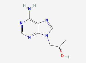 Two-dimensional chemical structure of Tenofovir Related Compound 9, CAS 14047-27-9