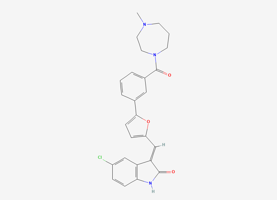 Two-dimensional chemical structure of CX-6258