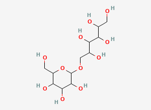 Two-dimensional chemical structure of 1-O-Hexopyranosylhexitol