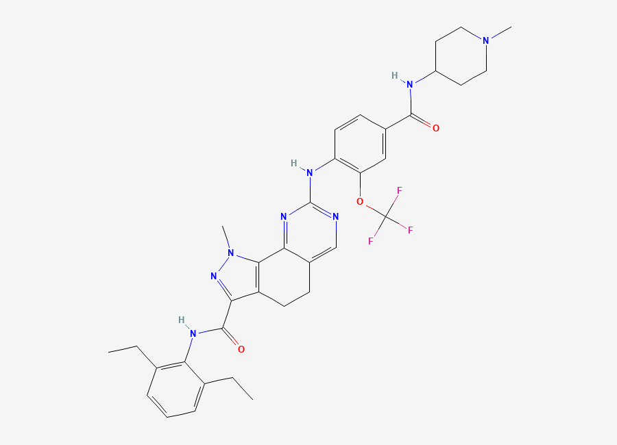 Two-dimensional chemical structure of Nms-P715
