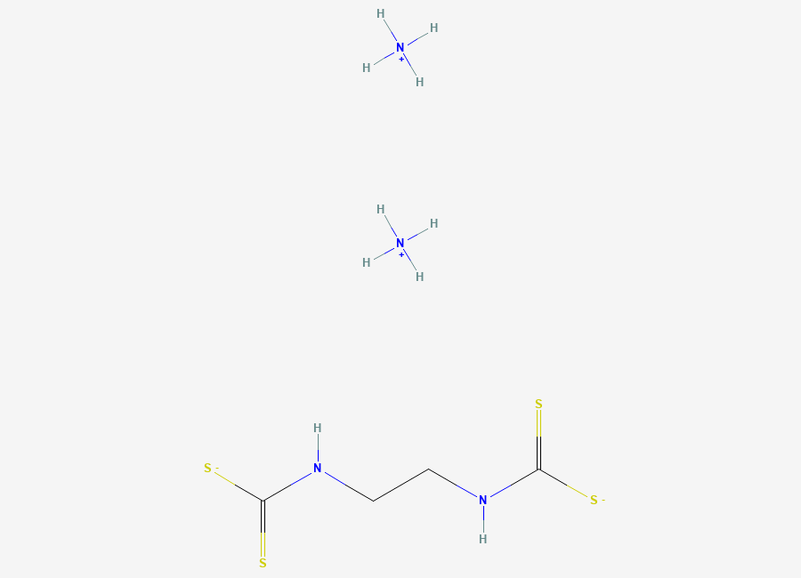 Two-dimensional chemical structure of Amobam, CAS 3566-10-7