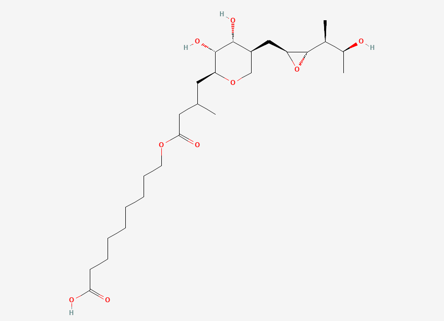 Two-dimensional chemical structure of Dihydro Mupirocin