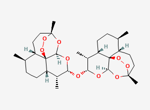 Two-dimensional chemical structure of Artemisinin Dihydro Dimer, CAS 150358-71-7