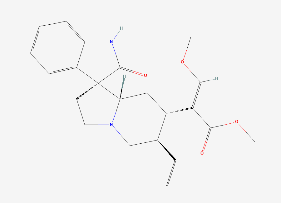 Two-dimensional chemical structure of Corynoxeine