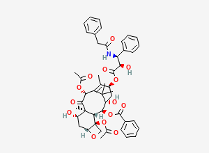 Two-dimensional chemical structure of Taxol F
