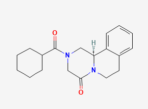 Two-dimensional chemical structure of Arpraziquantel