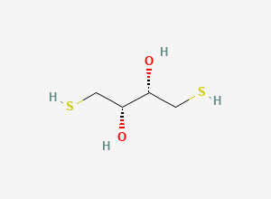 Two-dimensional chemical structure of D-1,4-Dithiothreitol