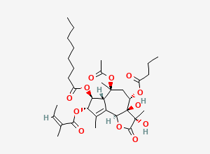 Two-dimensional chemical structure of Thapsigargin
