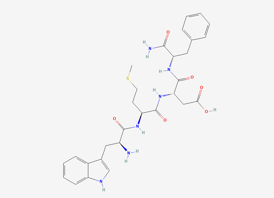 Two-dimensional chemical structure of Tetragastrin