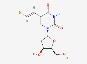 Two-dimensional chemical structure of Brivudine, CAS 69304-47-8