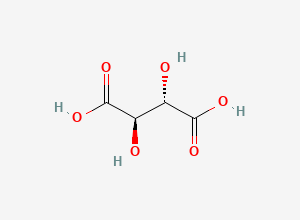Two-dimensional chemical structure of Meso-Tartaric acid