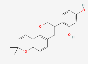 Two-dimensional chemical structure of Npc82997