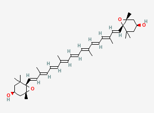 Two-dimensional chemical structure of Violaxanthin