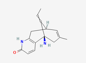 Two-dimensional chemical structure of (-)-Selagine