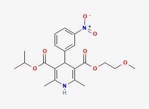 Two-dimensional chemical structure of Nimodipine