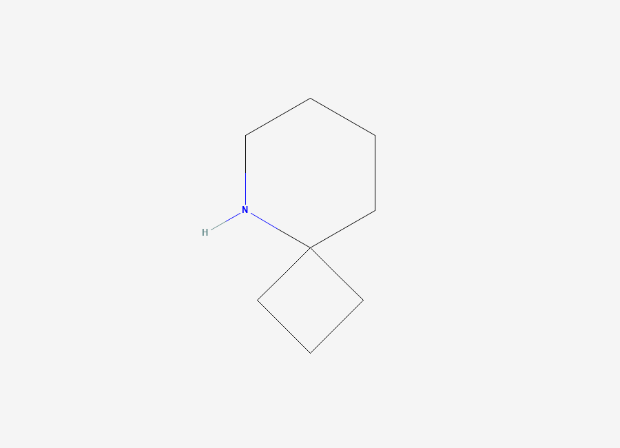 Two-dimensional chemical structure of 5-Azaspiro(3.5)nonane