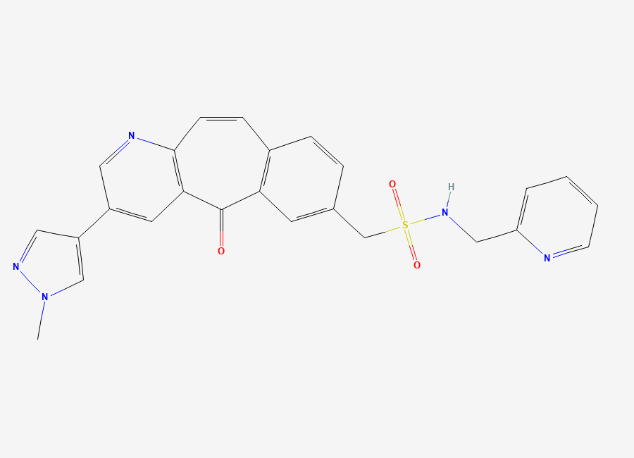Two-dimensional chemical structure of Mk-8033