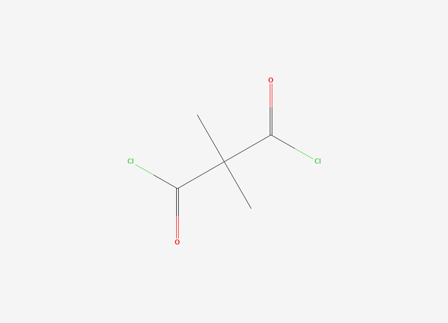 Two-dimensional chemical structure of Dimethylmalonyl Dichloride