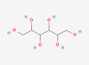 Two-dimensional chemical structure of Hexitol