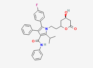 Two-dimensional chemical structure of Atorvastatin Impurity 80