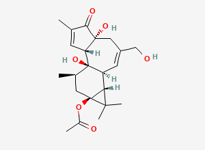 Two-dimensional chemical structure of Prostratin