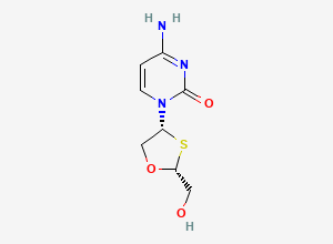 Two-dimensional chemical structure of Apricitabine