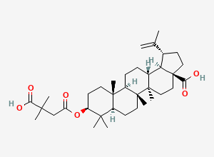 Two-dimensional chemical structure of Bevirimat