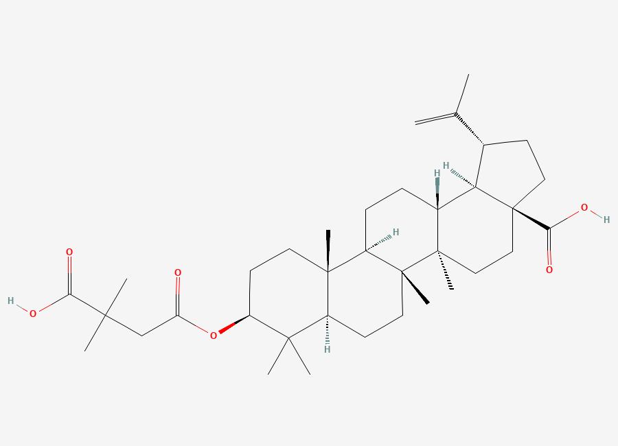Two-dimensional chemical structure of Bevirimat