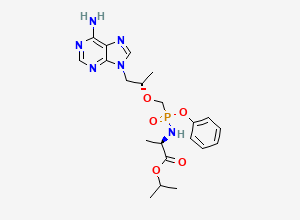 Two-dimensional chemical structure of Tenofovir Impurity 114