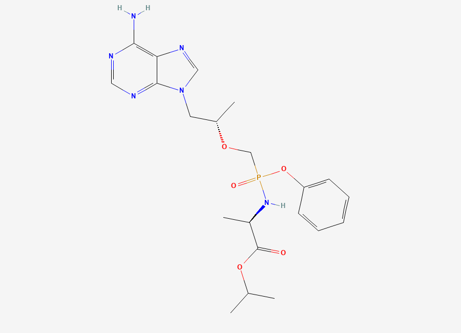 Two-dimensional chemical structure of Tenofovir Impurity 114