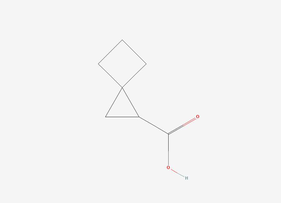 Two-dimensional chemical structure of Spiro(2.3)hexane-1-carboxylic Acid