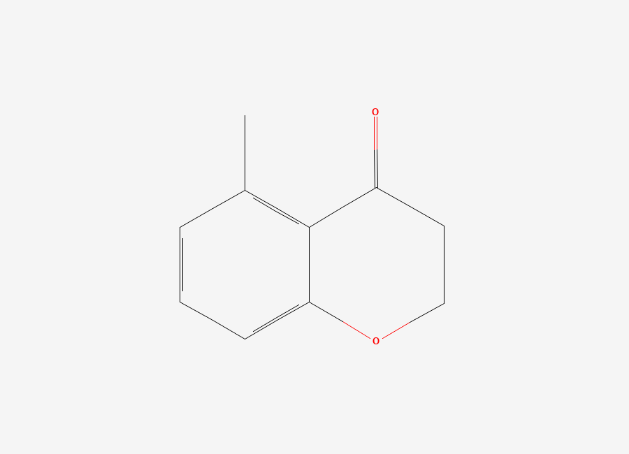 Two-dimensional chemical structure of 5-Methylchroman-4-one