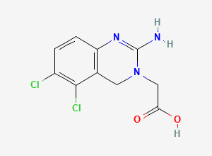 Two-dimensional chemical structure of Anagrelide Related Compound B (free base), CAS 1159977-03-3